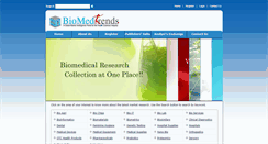 Desktop Screenshot of biomedtrends.com